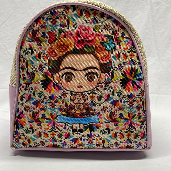 Frida Kahlo mini backpack - Picture 1 of 5